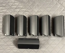 JBL 160SISAT Satellite 5 Speakers Surround Sound Set Front/Rear/Center Tested