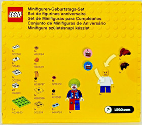 LEGO (850791) Minifigure Happy Birthday Set - Cake Topper - New Sealed Retired