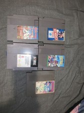 Five Nintendo NES sport games