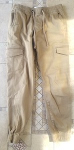 hollister joggers khaki