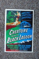 Creature From the Black Lagoon #2 Lobby Card Movie Poster Richard Carlson