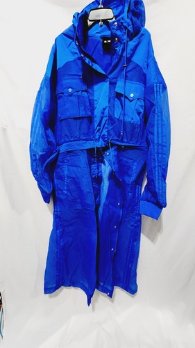 ADIDAS ORIGINALS size L Ivy Park Coverup Jacket, Blue - Picture 3 of 10