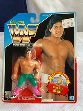 1992 Hasbro World Wrestling Federation EL MATADOR Action Figure in Blister Pack