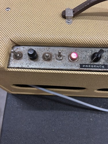 1955 Fender Bassman Dual Rectifier Model 5D6-A Amp Head Vintage - Picture 6 of 24