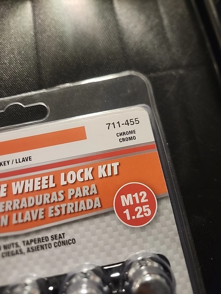 Kit de bloqueo de rueda Dorman 711-455 paquete de 20 ~ tuercas de bellota M12 1,25 Foto 3 de 4