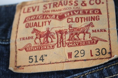 Levi's 514 SLIM STRAIGHT Men's 29 x 30 Denim Jeans #C138 - Picture 3 of 7