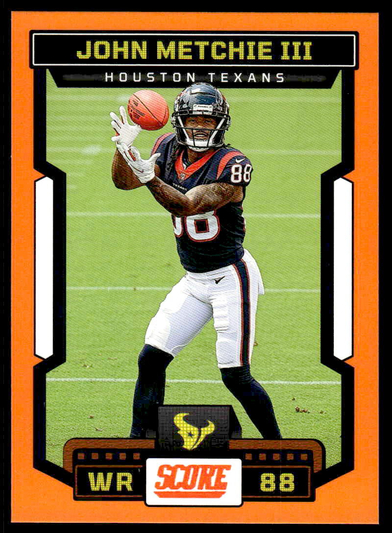2023 Panini Score Football Orange Parallel Cards #1-400 (Pick Your