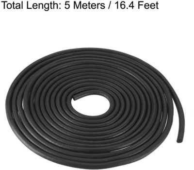 Foam Rubber Seal Weather Strip 3Mm Diameter 5 Meters Long Black