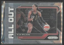 2023-24 Panini Prizm All Out Insert A'ja Wilson Las Vegas Aces #1