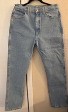 Wrangler Women  s Jeans Cowboy Cut Slim Fit 14MWZ Natural Rise Size 11x34