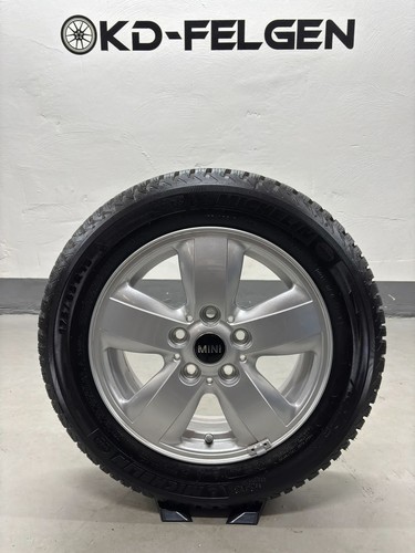 Original Mini F55 F56 F57 Heli Spoke 492 15 Zoll Winterräder Alufelgen RDK - Bild 2 von 5