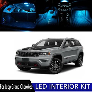 Details About 10x Ice Blue Interior Led Light Package Kit For 2011 2019 Jeep Grand Cherokee