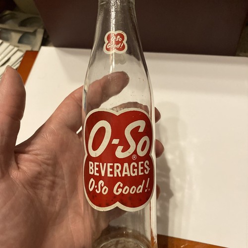 Vintage Soda Pop Bottle - O-So Beverages, Cleveland Ohio. - Picture 8 of 10
