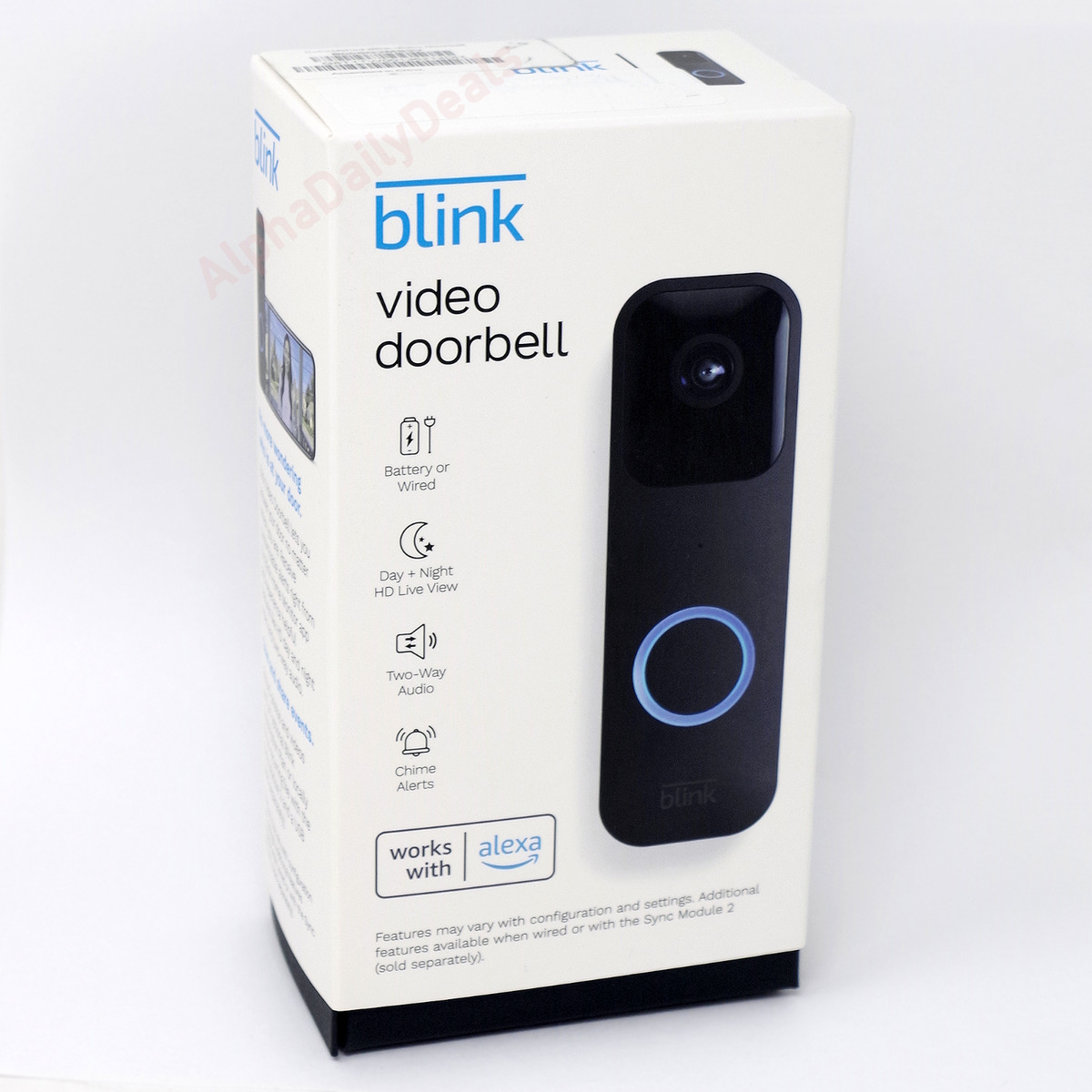 Timbre Wifi Camara Full Hd Blink  Alexa Compatible