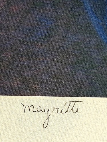 René Magritte, Prince Charming, Hand Signed Lithograph - Picture 3 of 4