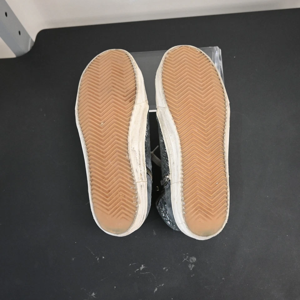 Zapatillas altas GOLDEN GOOSE Slide púrpura gamuza metálicas talla 39 Foto 4 de 4