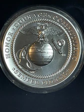 U.S. Marine Corps 2.5 Ounce Silver Medal 2022