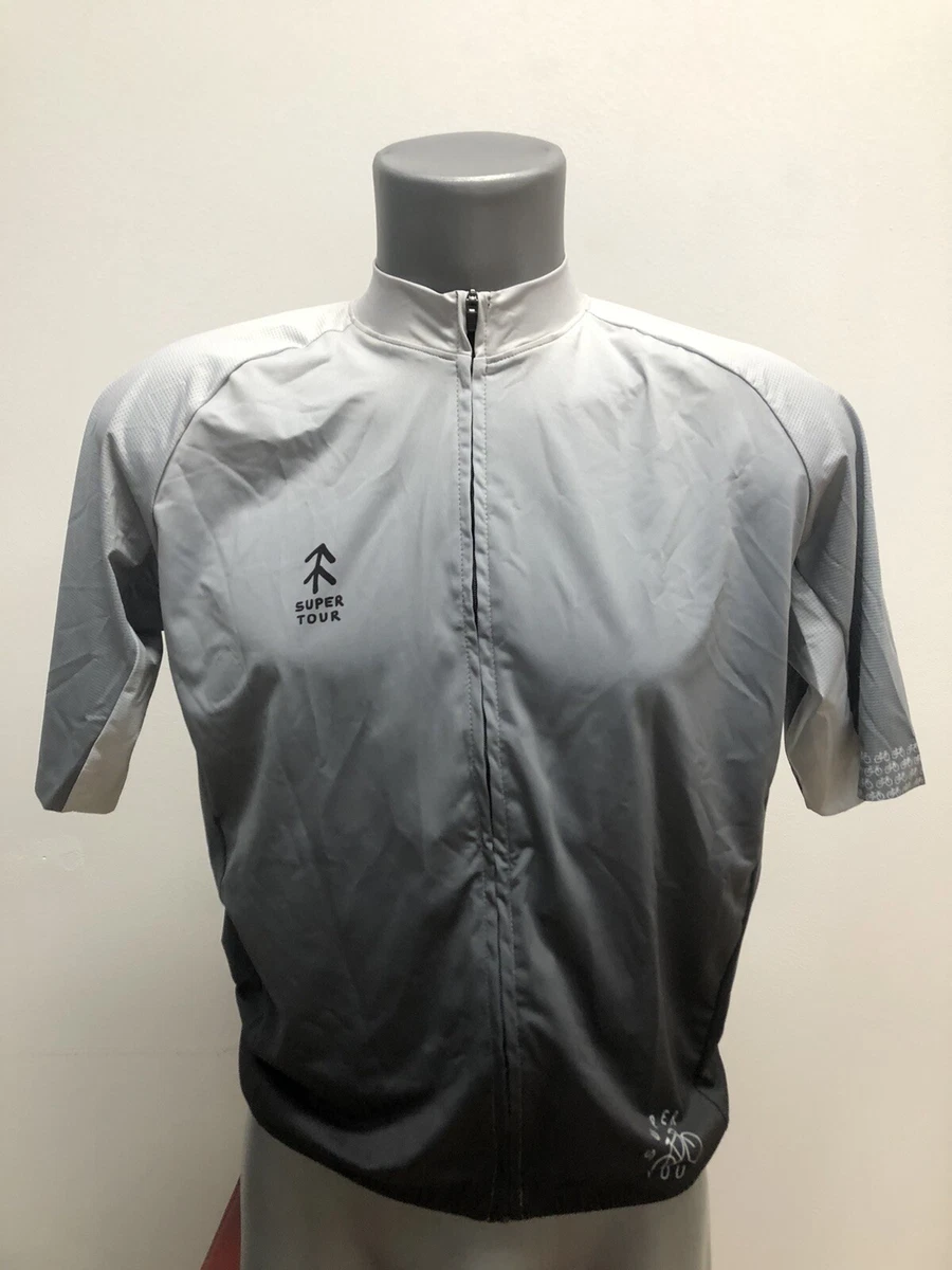 Maillot Cycliste Vintage VM Aurillac Homme - Acrylique Bleu/jaune, Taille 6/XXL