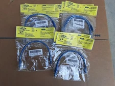 10 Pack 1 FT Cat 6 Blue RJ45 Ethernet Patch Cable