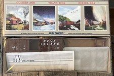 WALTHERS HO Kit 932-4706 50 Waffle Side Box Car Rock Island Kit