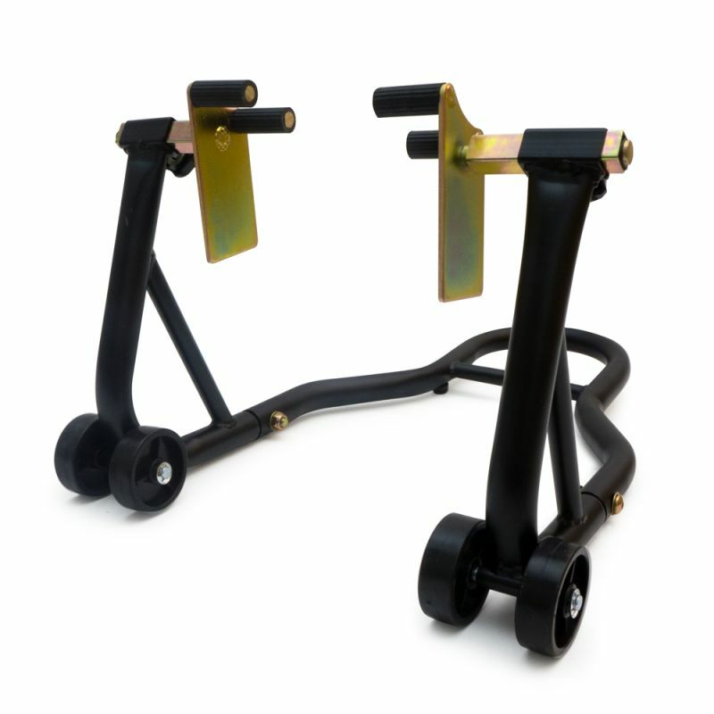 Béquille avant noire d'atelier pour moto Suzuki GS 500 et VX 800
