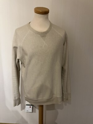 REIGNING CHAMP Sweatshirt light beige - L - neuwertig/good as new luxury sweater