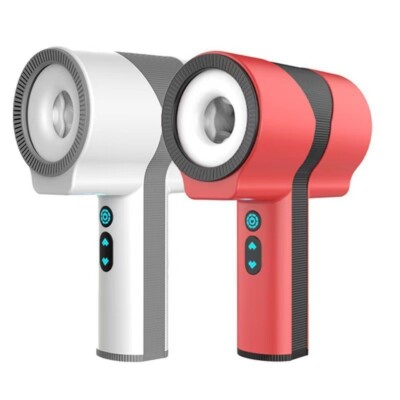 Male Masturbator Dual-Sleeve Automatic Thrusting Rotating Blowjob Lubricants 