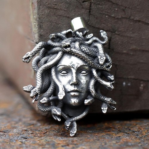 Collar Colgante Medusa Vintage Serpiente Animal Accesorios - Imagen 17 de 21