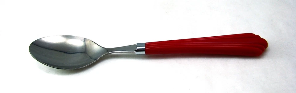  Regent Sheffield FEELING FESTIVE ROJO Cuchara(s) Sopa(s) Ovalada(s) NUEVA Foto 2 de 4