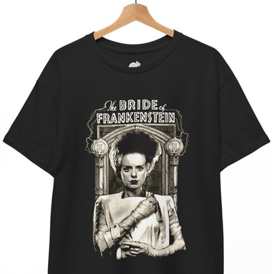 The Bride Of Frankenstein Shirt Frankenstein Horror Monster Halloween Unisex Tee