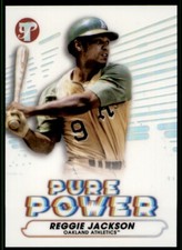 2022 Topps Pristine Pure Power Reggie Jackson Oakland Athletics #PP-3