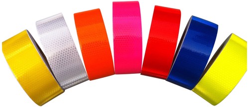 New High Intensity Reflective Tape Vinyl 25mm, 50mm, 100mm, 150mm widths - 第 1/14 張圖片