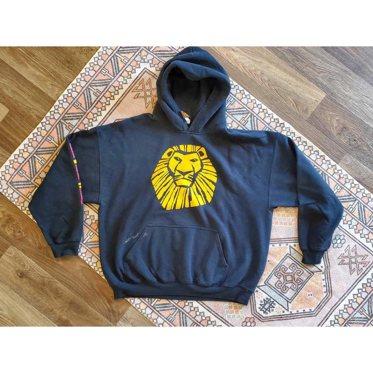 The Lion King The Musical Black Hoodie XL eBay
