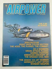 AIRPOWER Magazine SEP 1982 Arado 234 Corsair Rockwell Lockheed WWII Airplane