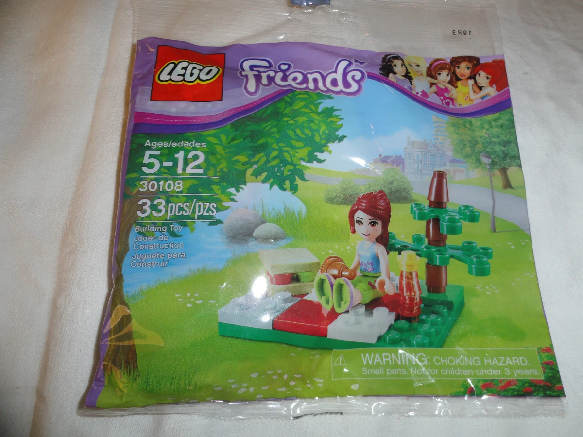 Lego Set 30108 Friends Mia Summer Picnic Polybag New Sealed