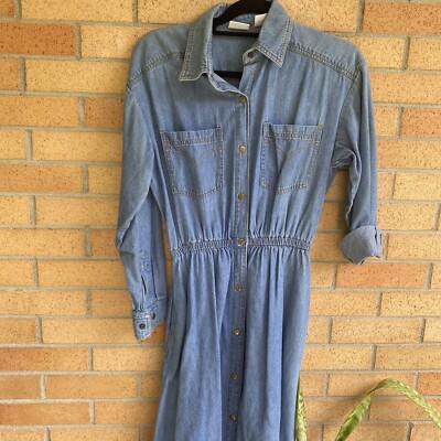 chinese dress ladies Chambray Tiered Maxi Dress main image 0