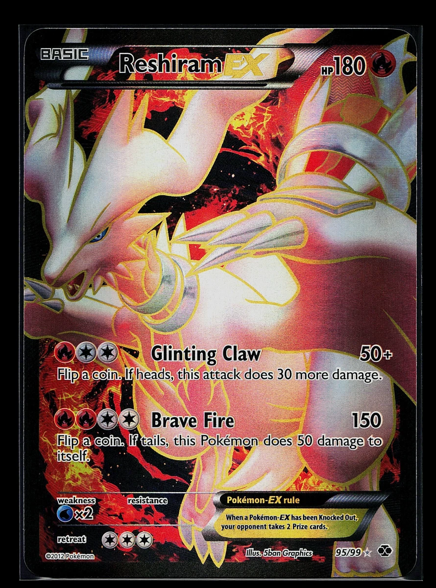 Pokemon Reshiram Card Ex