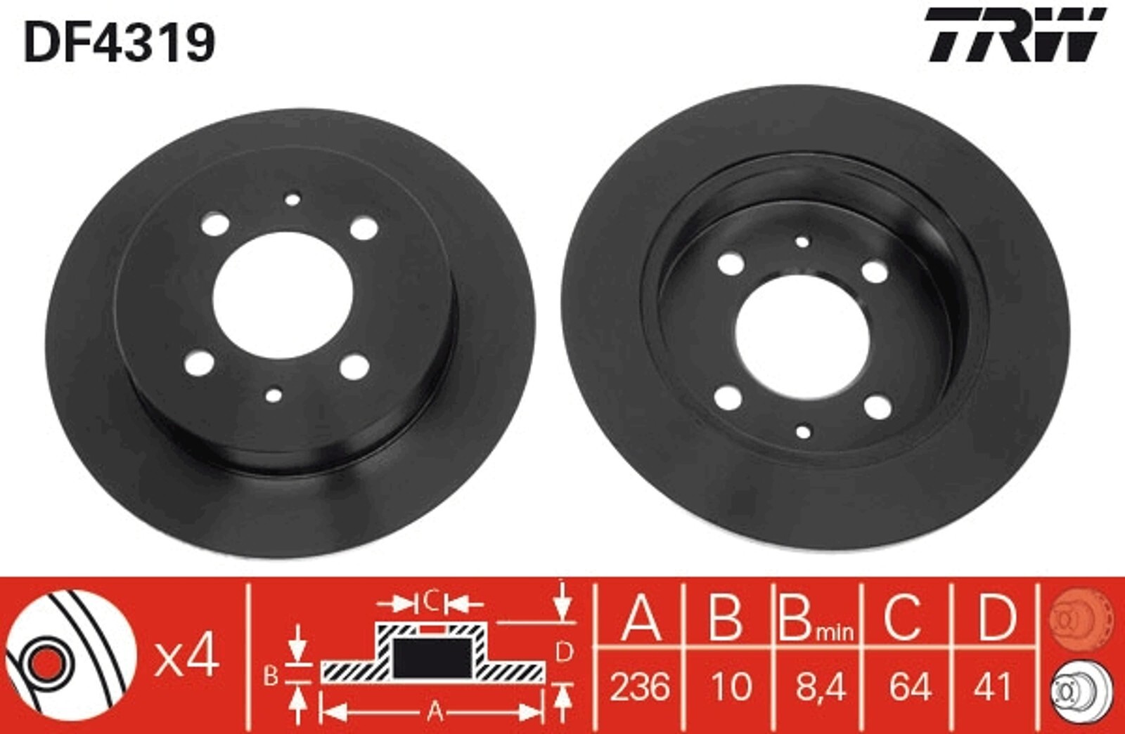 Disque de frein Volvo 440 anti vibration pour résoudre le volant qui tremble