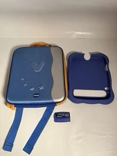 Vtech Tablet Lot Innotab Blue Case Pouch Rubber Pirate Game Lot Backpack Bag Set