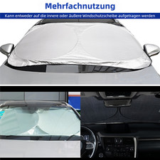 Frontscheibenabdeckung Auto Sonnenschutz Windschutzscheibe Sonnenblende DE