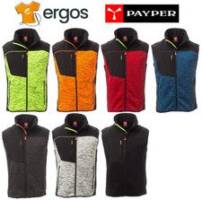 GILET PAYPER TOUR Giubbino Smanicato Ergonomico Inserti Soft Shell Zip Intera