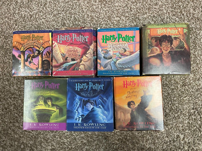 Harry Potter Audio Books Set on CD Jim Dale 100% Complete Series 1-7 ...