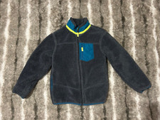 Osh Kosh B'Gosh Gray Full Zip Fleece Sweatshirt Jacket Size 8