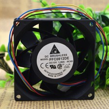 Delta PFC0812DE DC 12V 3.30A 39.6W PWM Server cooling fan 80 80 38mm 4Pin
