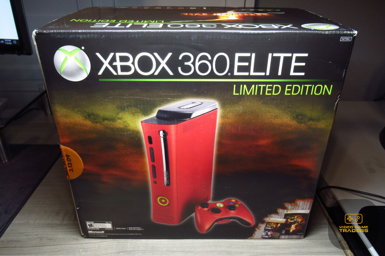 Microsoft Xbox 360 Elite Resident Evil 5 Limited Edition 120GB Red 