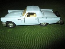 1956 Ford Thunderbird Diecast Metal Friction Car SS 401-2 Vintage 5"