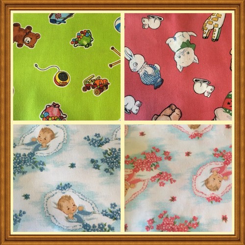 Dessert Rolls 5x45 Kids Novelty Prints 14 pieces 100% Cotton NO Duplicates 06 - Picture 5 of 12