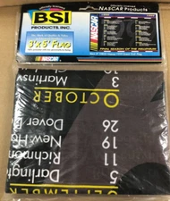 1999 Winston Cup Series Schedule Flag 3' x 5' BSI Products NIB