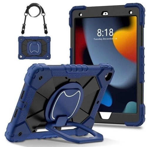 For iPad 9th 7th 8th Gen 10.2" Case Rugged Shockproof Heavy Duty Stand Cover Kid - Picture 130 of 132