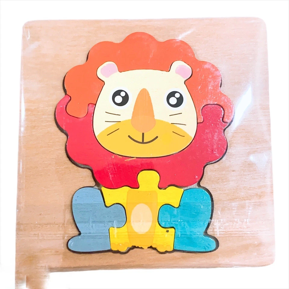 5 Pack Wooden Puzzle For Toddler - Image 4 of 4